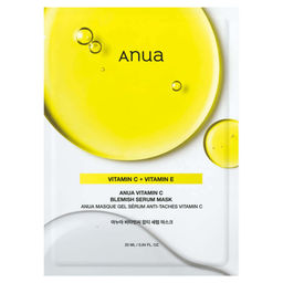 Anua Vitamin C Blemish Serum Mask 25ml*1ea - Осветляющая тканевая маска с лимоном