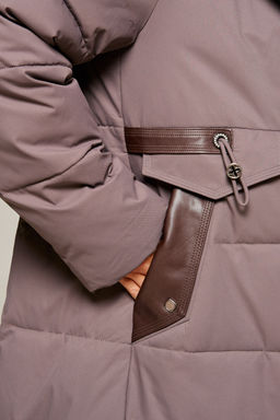 Пальто Beautiful Free 8019 дымчато-лиловый