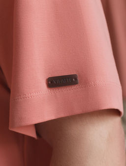 Свободная футболка с авторским принтом - Vilatte фото 3