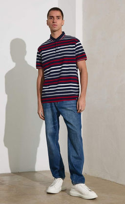 Футболка-поло F411-07-3137 red - Fine joyce фото 10