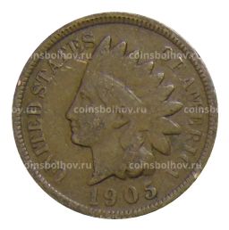 1 цент 1905 года США