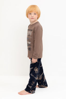 Crockid _ К 1600/сосновая кора,на раскопках пижама для мал  фото 4