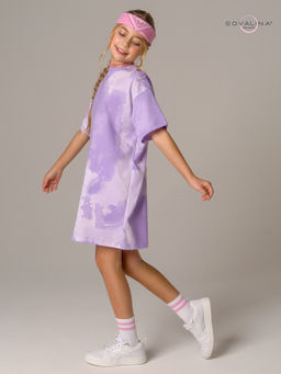 Платье Teen тайдай лаванда - Sovalina фото 13
