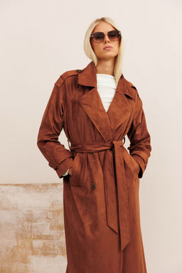 Плащ KOKOdea 11001 коричневый