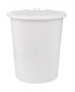 Бак универсальный с крышкой 100л белый М6925