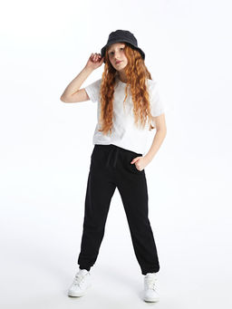 Beli Lastikli Basic K?z ?ocuk Jogger E?ofman Alt?