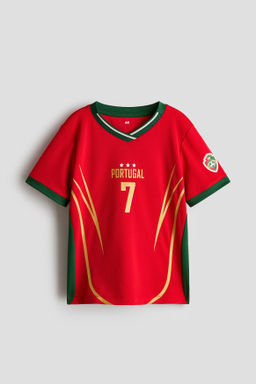 Camiseta de f?tbol con estampado