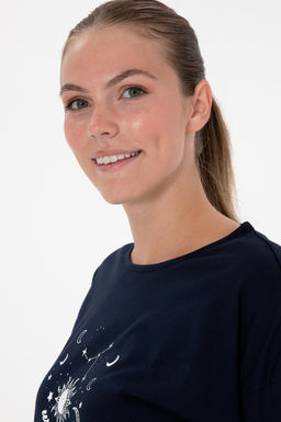 Kad_n Lacivert Pijama Tak_m_ Sepette S_rpriz _ndirim - U.s. polo assn фото 2
