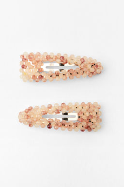 2-PACK OF BEADED HAIR CLIPS - Zara фото 2
