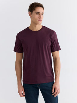 Bisiklet Yaka Penye Erkek Ti??rt