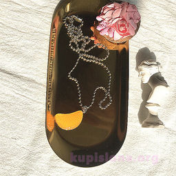 Подвеска на цепочке Мандаринка - Купи слона фото 3