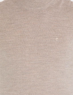 Ta_ Slim Fit Yar_m Bal_k__ Yaka Y_n Kar___ml_ Basic Triko Kazak - Pierre cardin фото 6