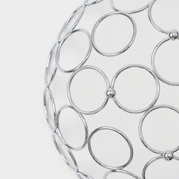 Фруктовница Доляна Ринго, 23?23?9.5 см, хромированная