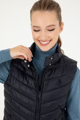 Женский темно-синий жилет Неожиданная скидка в корзине - U.s. polo assn фото 2