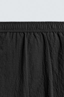 PANTAL?N REGULAR FIT ESTRUCTURA / Negro - Zara фото 8