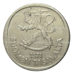 Монета 1 марка 1971 года S Финляндия