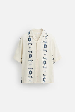 CONTRAST JACQUARD SHIRT - Zara фото 17