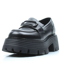 03-5932 BLACK Лоферы женские (натуральная кожа) - Фабричный китай фото 4