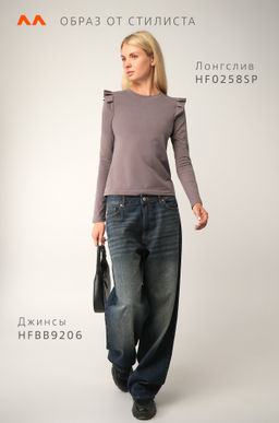 Женский лонгслив с крылышками Happyfox