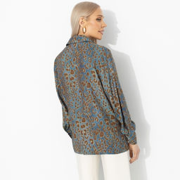 Рубашка шёлковая, Лабиринт обещаний (модная) - Charutti фото 5