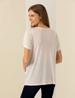 Ekru Regular Fit Ti__rt - Pierre cardin фото 5