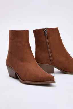 Taba Kovboy Kad?n Blok Topuklu Bot TAKAW26BO00123 - Trendyolmilla фото 4