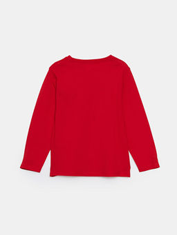 Bisiklet Yaka Spider-Man Bask?l? Erkek ?ocuk Pijama Tak?m?