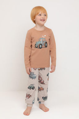К 1606/пралине,тракторы пижама д/дет яс