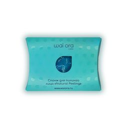 Спонж для пилинга лица Natural Peeling (Лагуна) - Wai ora фото 4