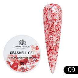 Гель для ногтей SEASHELL GEL морская ракушка 5 гр, 09 - Global fashion фото 2