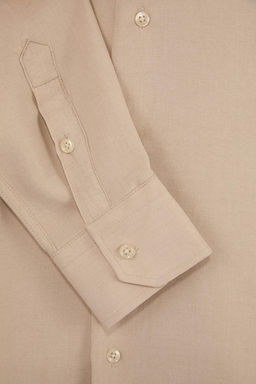 Bej Regular Erkek Gomlek TMNSS26GO00007