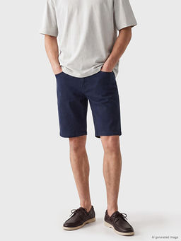 Slim Fit Gabardin Erkek ?ort