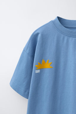 CAMISETA ESTAMPADA GR?FICO / Azul - Zara фото 3