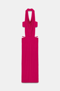 VESTIDO FLUIDO CUT OUT / Fucsia - Zara фото 5