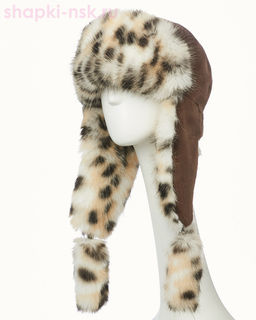 Норд кролик/рысь Ушанка женская (56-58)