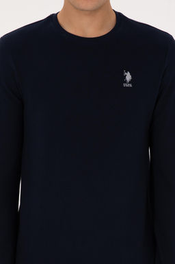 Erkek Lacivert Sweatshirt