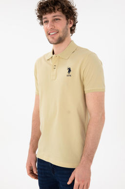 Erkek Slim Fit Polo Yaka A__k Haki Basic Ti__rt Sepette S_rpriz _ndirim - U.s. polo assn фото 4