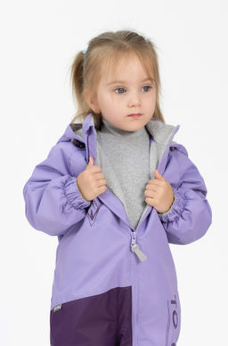 Комбинезон демисезонный сирень