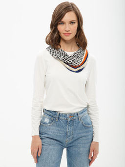 Платок жен. виск+шелк 70х70 LSZ34-083-18