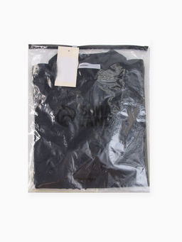 Футболка - поло женская MINAKU, размер 48-50 (XL), итерлок, чёрная