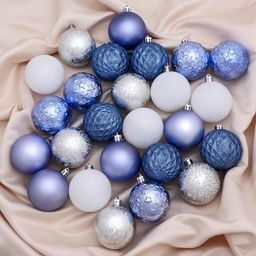 Ёлочные игрушки Метелица звёздочки, d=6 см, 25 шт., МИКС
