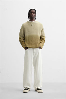 GRADIENT RIBBED SWEATER