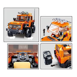 Конструктор внедорожник «Сафари» Sluban Модельки, 302 детали, 6+