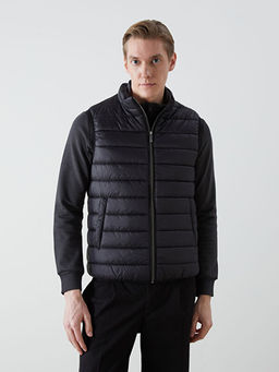 Standart Kal?p Dik Yaka Erkek ?i?me Yelek