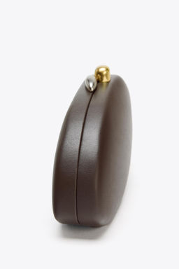 METALLIC CLOSURE CLUTCH - Zara фото 4