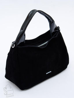 Сумка женская кожаная 92107MSS black Velina Fabbiano-Safenta