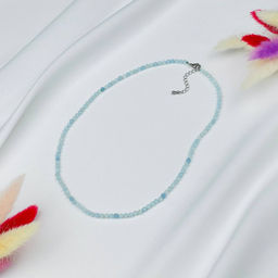 Колье из Аквамарина