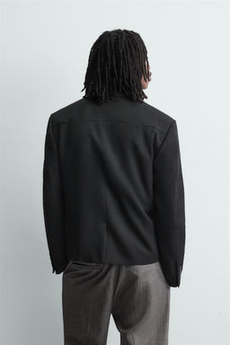 BLAZER ESTRUCTURA / Negro - Zara фото 3
