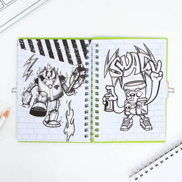 Анкета на замочке, в твердой обложке А6, 40 листов Для мальчиков - Artfox фото 7