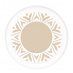 Цена за 2 шт. Банка для хранения сыпучих продуктов "Эстетика" 0,8л круглая (бело-бежевый) М8731